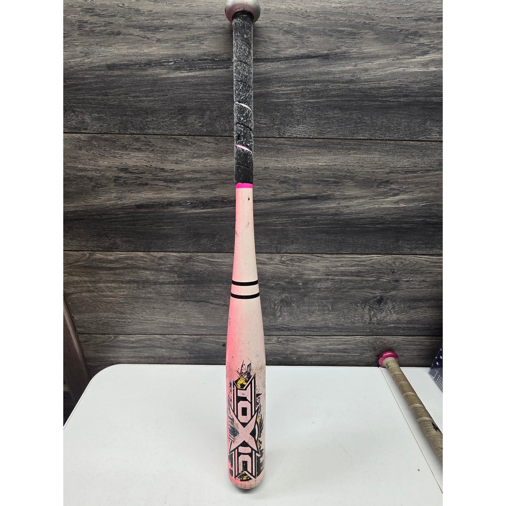 Worth Toxic Slowpitch Softball Bat White Pink‎ 25in 14oz Composite SBTOX